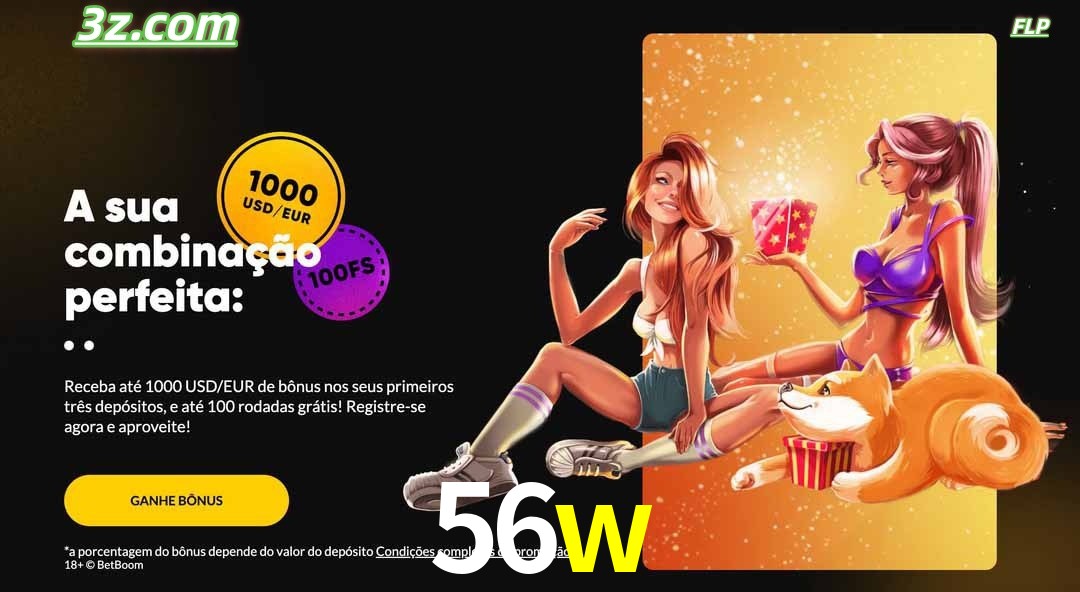 56w cassino online Brasil com promoção especial de depósito e jackpots