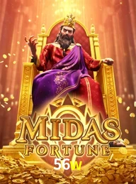 56w Midas Fortune - slot game inspirado no rei Midas, disponível no casino online do Brasil