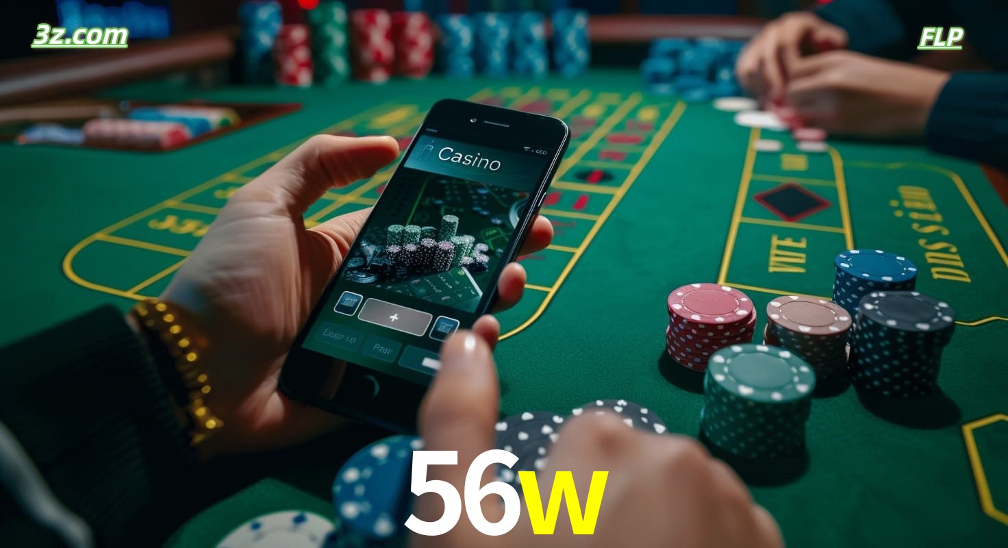 Cassino online 56w no Brasil com jogos de mesa e apostas pelo celular