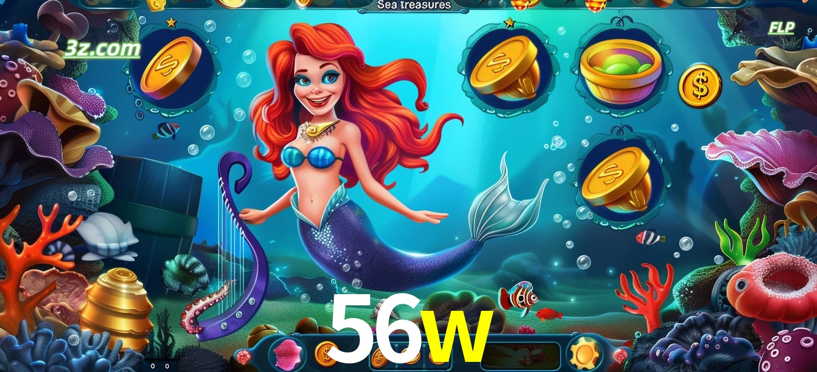 56w slots Sea Treasures cassino online com prêmios