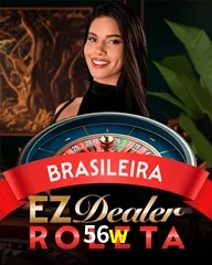 Jogo de roleta 56w Brasileira em cassino online para apostas