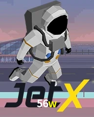 Cassino 56w apresenta o jogo JetX com bônus especiais